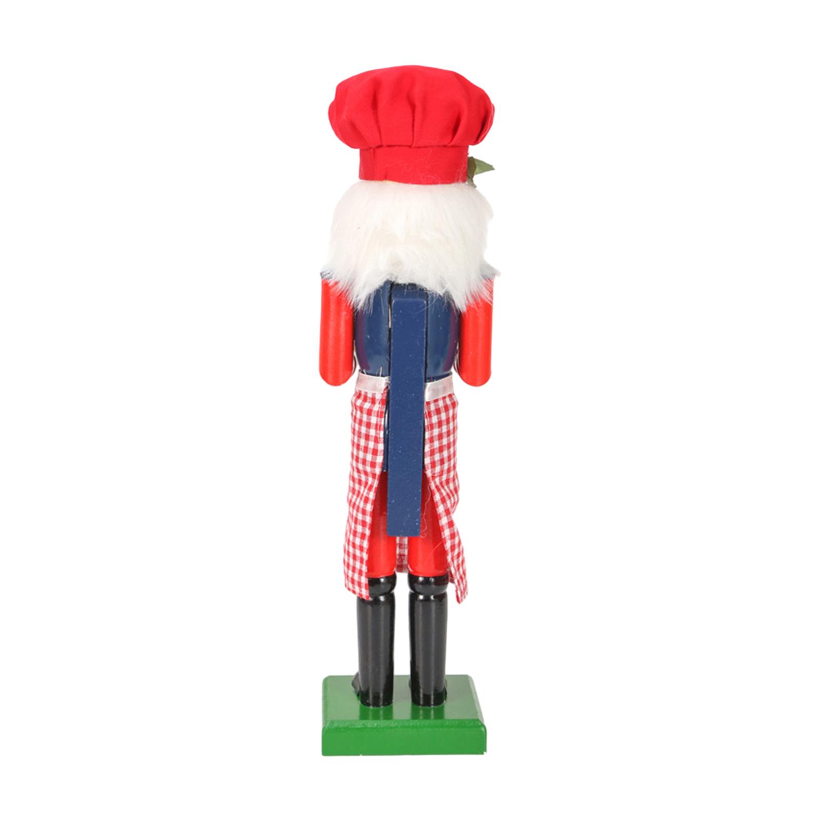 36cm Wooden Nutcracker Ornamen - Nutcracker Figurine ulasan dan harga