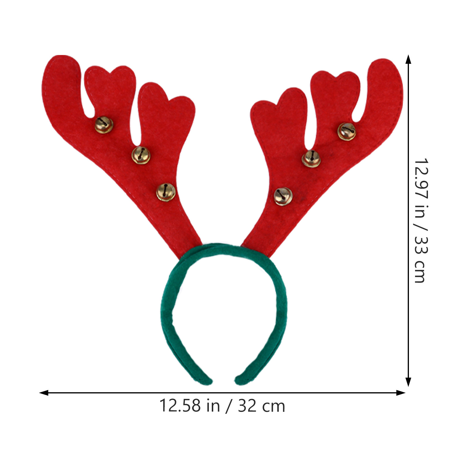 8 Pcs Antlers Headdress Pink H - Reindeer Antlers Headband ulasan dan harga