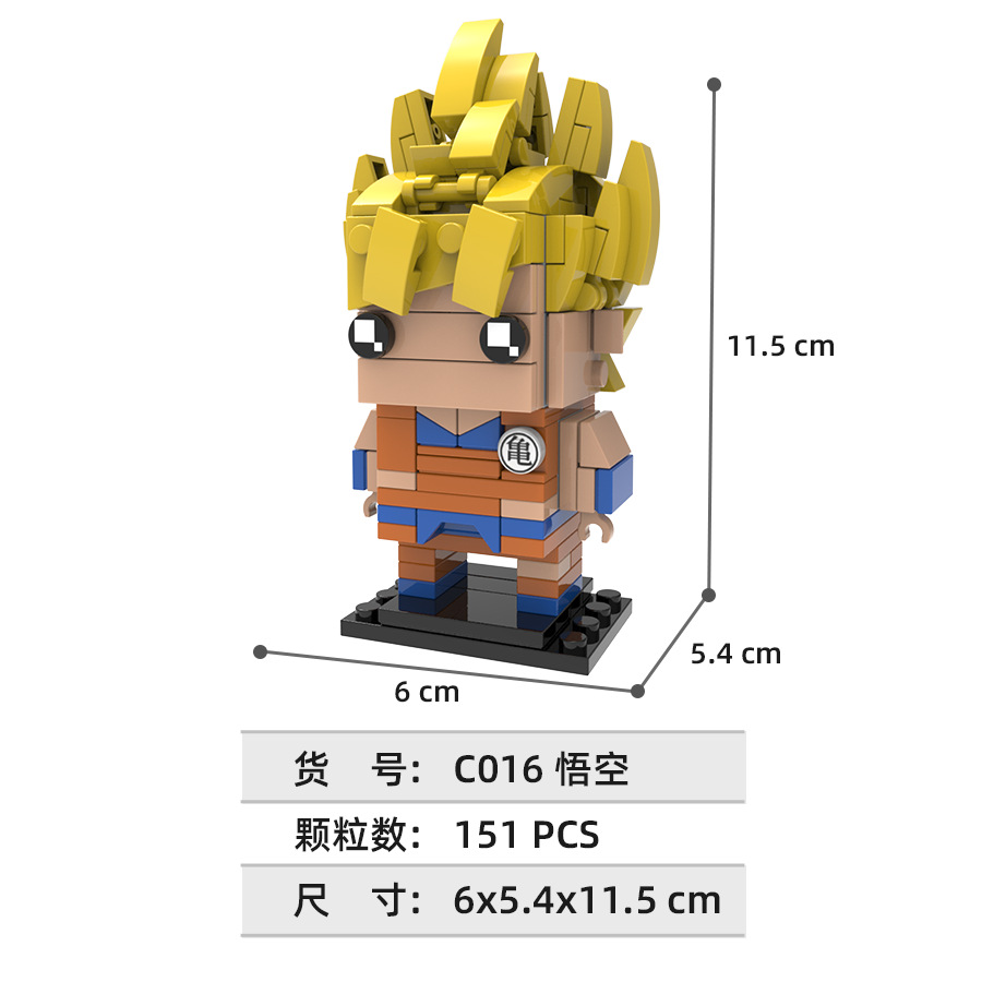 Dragon Ball square building bl - Lego Set Technic ulasan dan harga