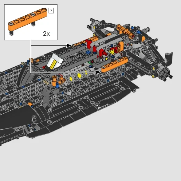 Technical McLarensed Racing Ca - Lego Set Technic ulasan dan harga