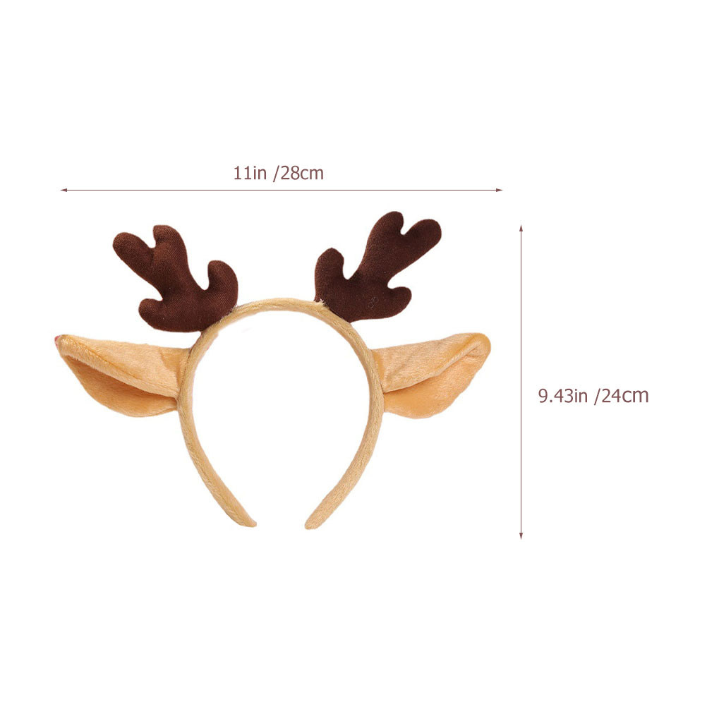 Christmas Reindeer Antler Head - Reindeer Antlers Headband ulasan dan harga