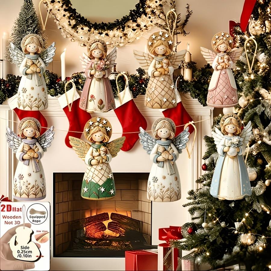 1/5/10/20/50/100pcs 2D Templat - Christmas Tree Artificial ulasan dan harga