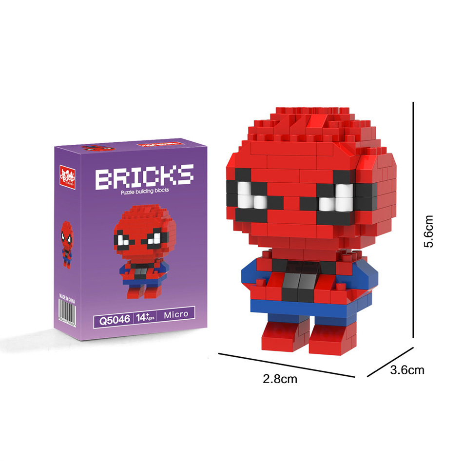 Spider-Man, Iron Man, Captain  - Lego Set Technic ulasan dan harga